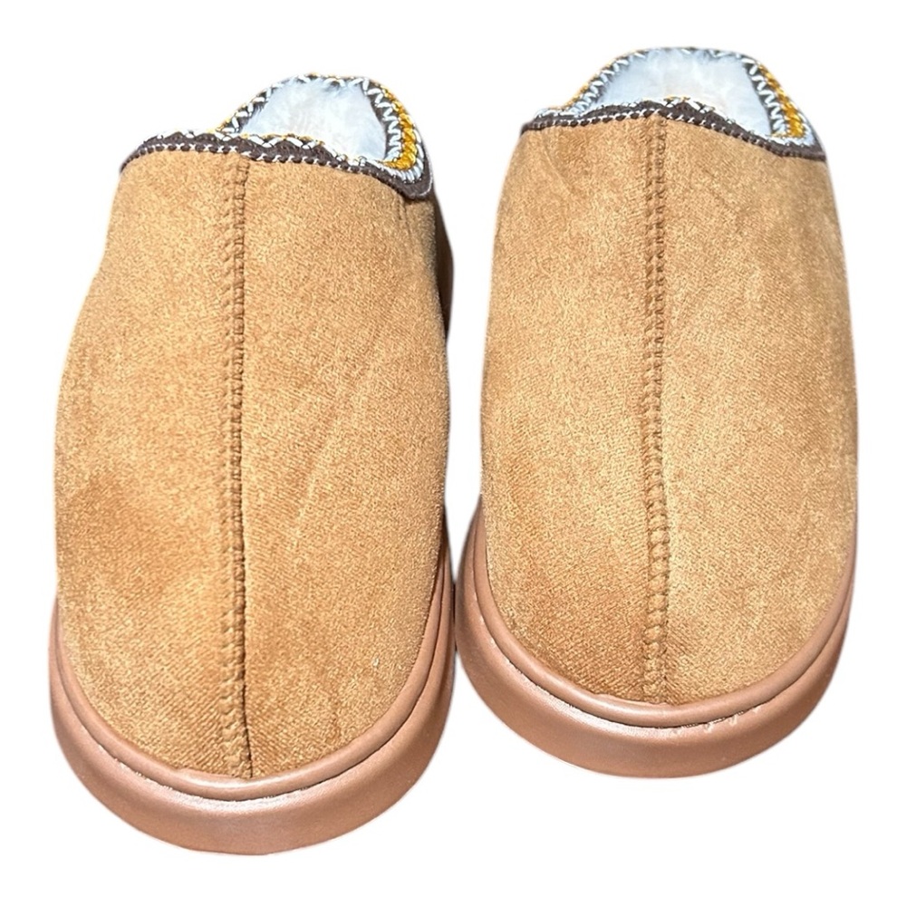 NWOT - Cozy Tan Women's Slippers